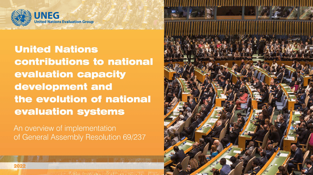 United Nations contributions to national evaluation capacity development and the evolution of national evaluation systems